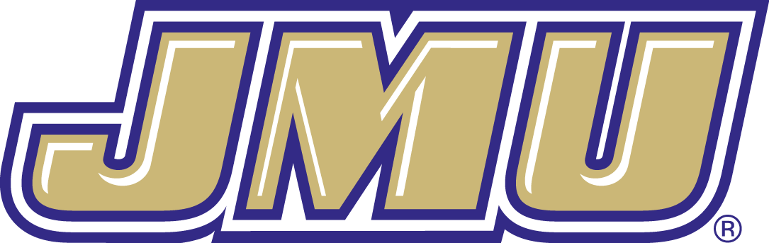 James Madison Dukes 2013-2016 Wordmark Logo iron on paper